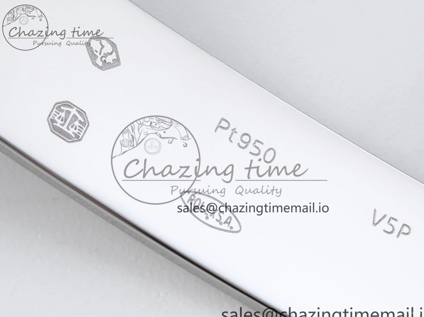 126506 1:1 Edition Ice Best SH4131 Daytona Strap V5 on Blue QF SS Dial Bracelet 0330